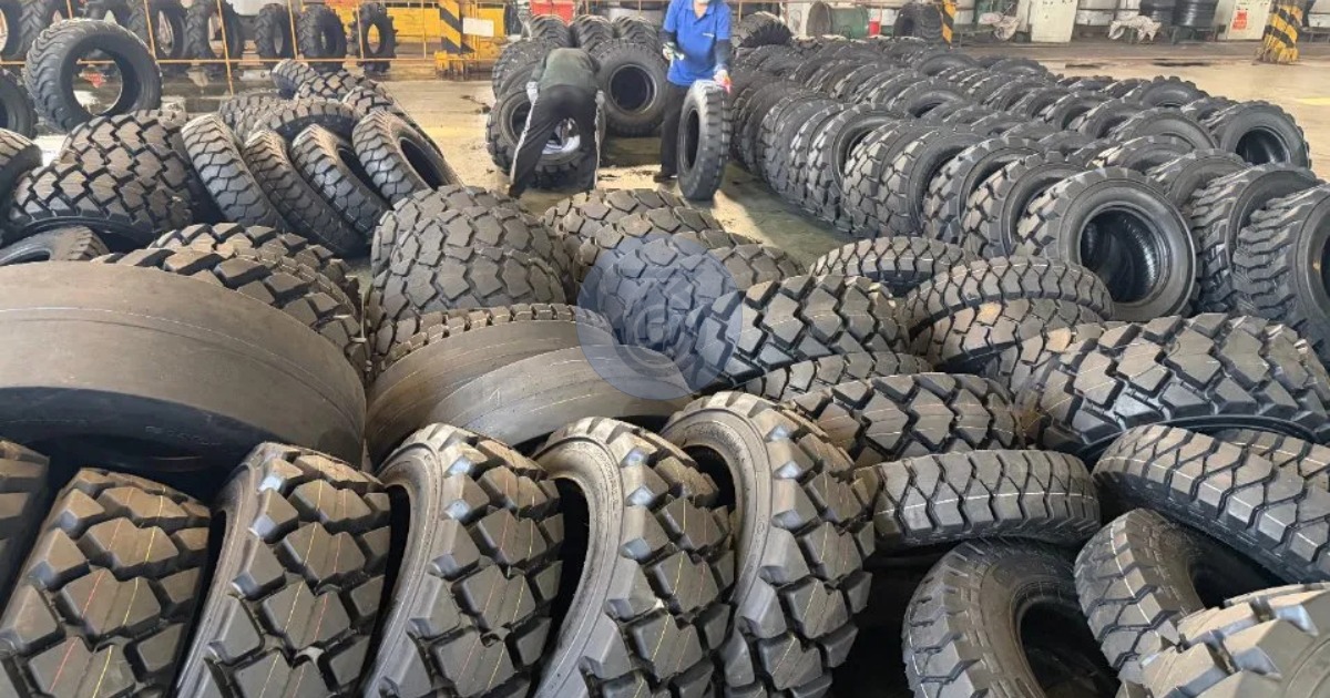 Used off road tyres
