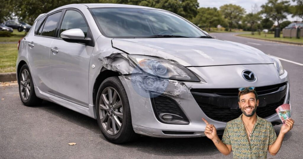 Accident Vehicle on Highway We Offer Top Cash