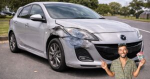 Accident Vehicle on Highway We Offer Top Cash